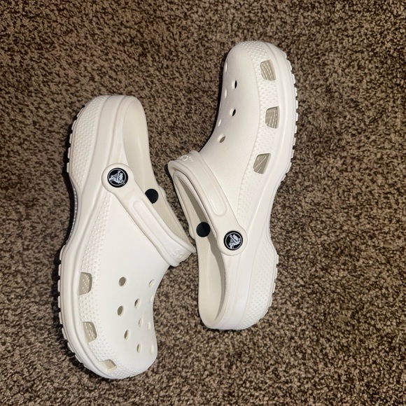 White Crocs Clogs - Picture 3 of 3